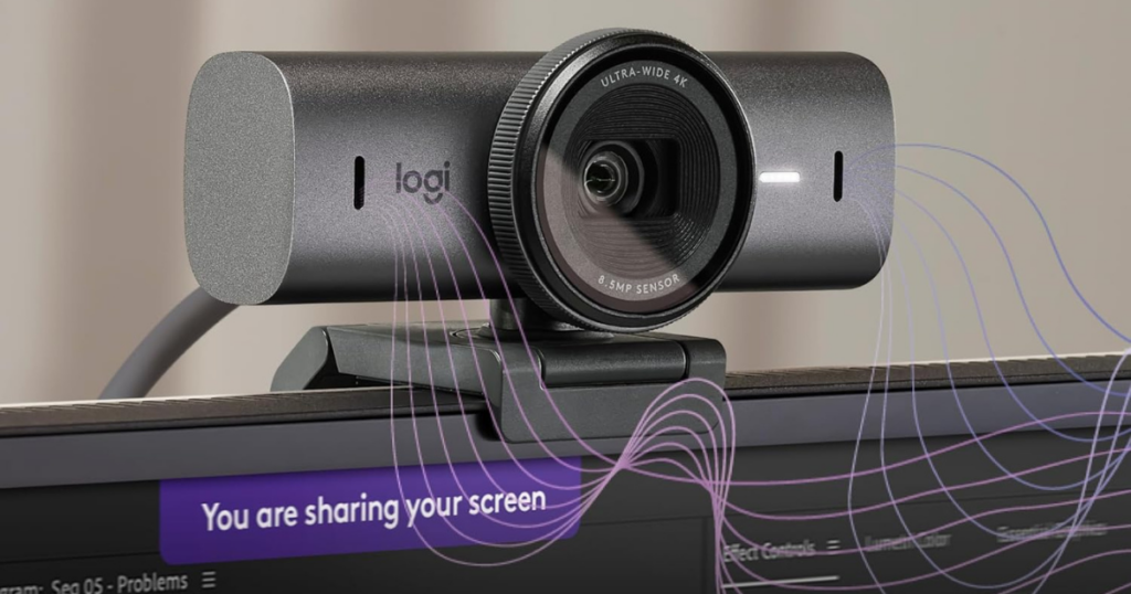 Logitech MX Brio Ultra HD 4K Streaming Webcam