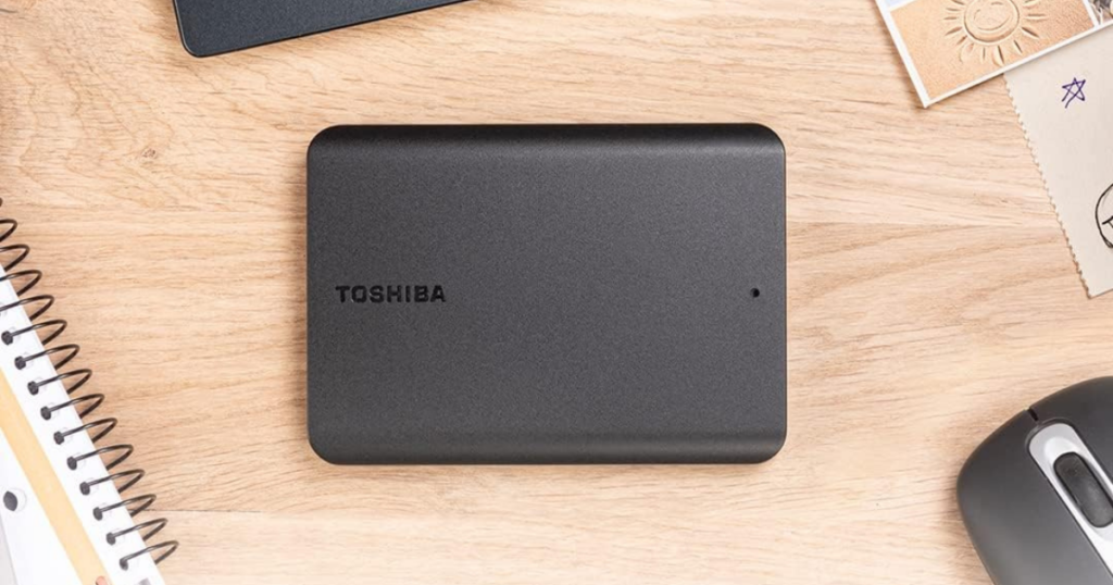 Toshiba Canvio Basics 2TB Portable External Hard Drive USB 3.0 (HDTB520XK3AA)